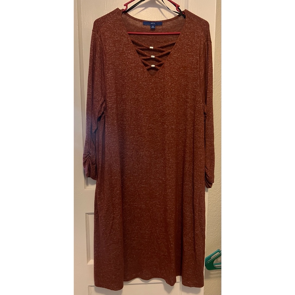 Kohls Apt 9 Sweater Dress XXL with Pockets